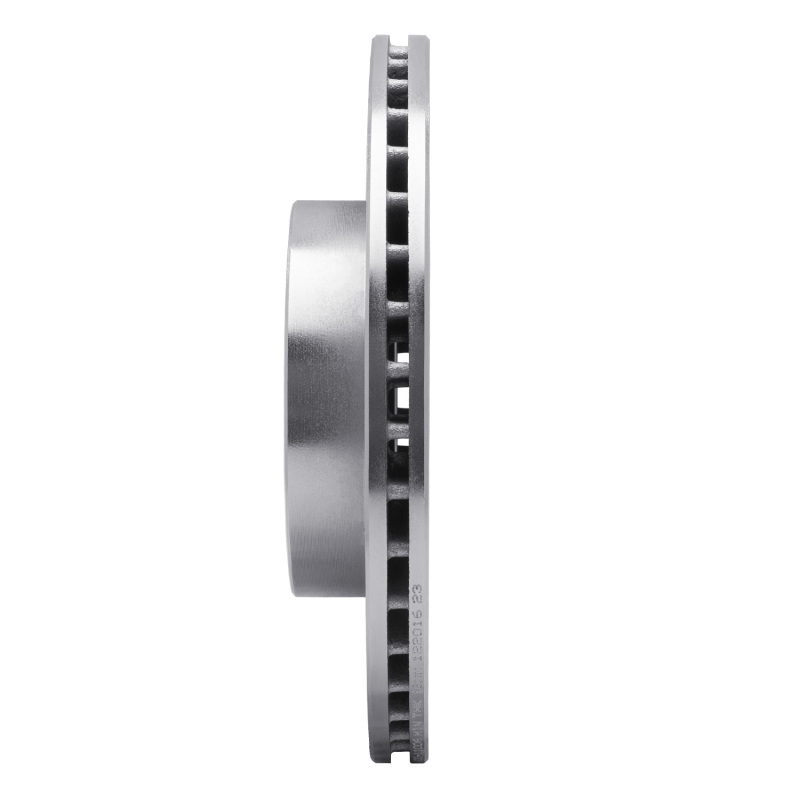 Land Rover Freelander Brake Rotor (1) - Front Right - R1 Concepts - Drilled & Slotted - Silver - `02-`05